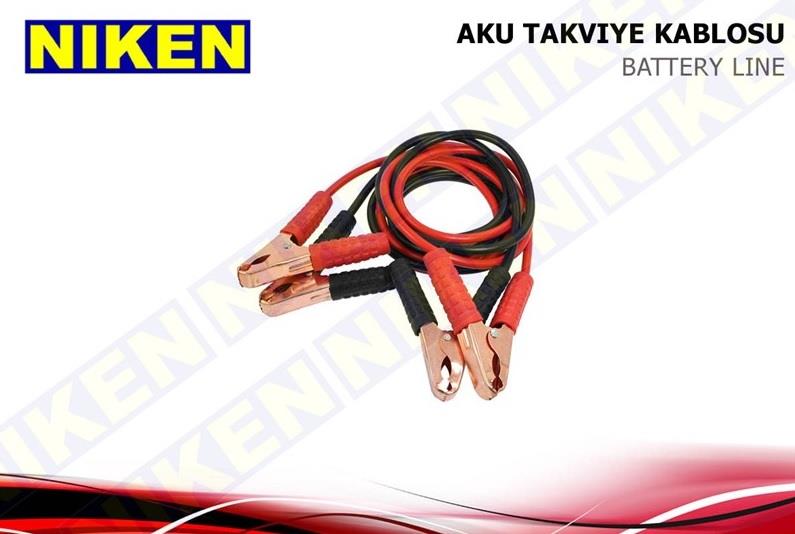AKÜ TAKVİYE KABLOSU 1000 AH 35 MM TAKIM (2.3 MT)