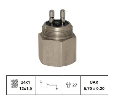 BASINÇ MÜŞÜRÜ (24*1) (12*1.5) (6.70 ± 0.20 BAR) MAN-MERCEDES