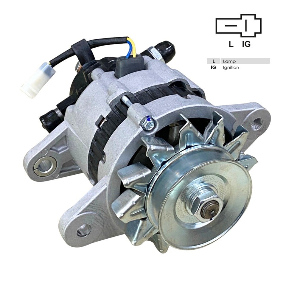 24V ALTERNATÖR DİNAMO 30 A (VAKUMLU) (L-IG) MITSUBISHI CANTER FE 449 EM 