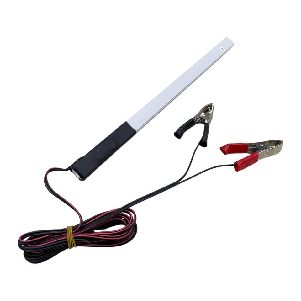 12V SEYYAR LAMBA 36 LEDLİ BEYAZ MIKNATISLI ANAHTARLI (35 CM) (MAŞALI) (KABLO UZUNLUĞU 3 MT)