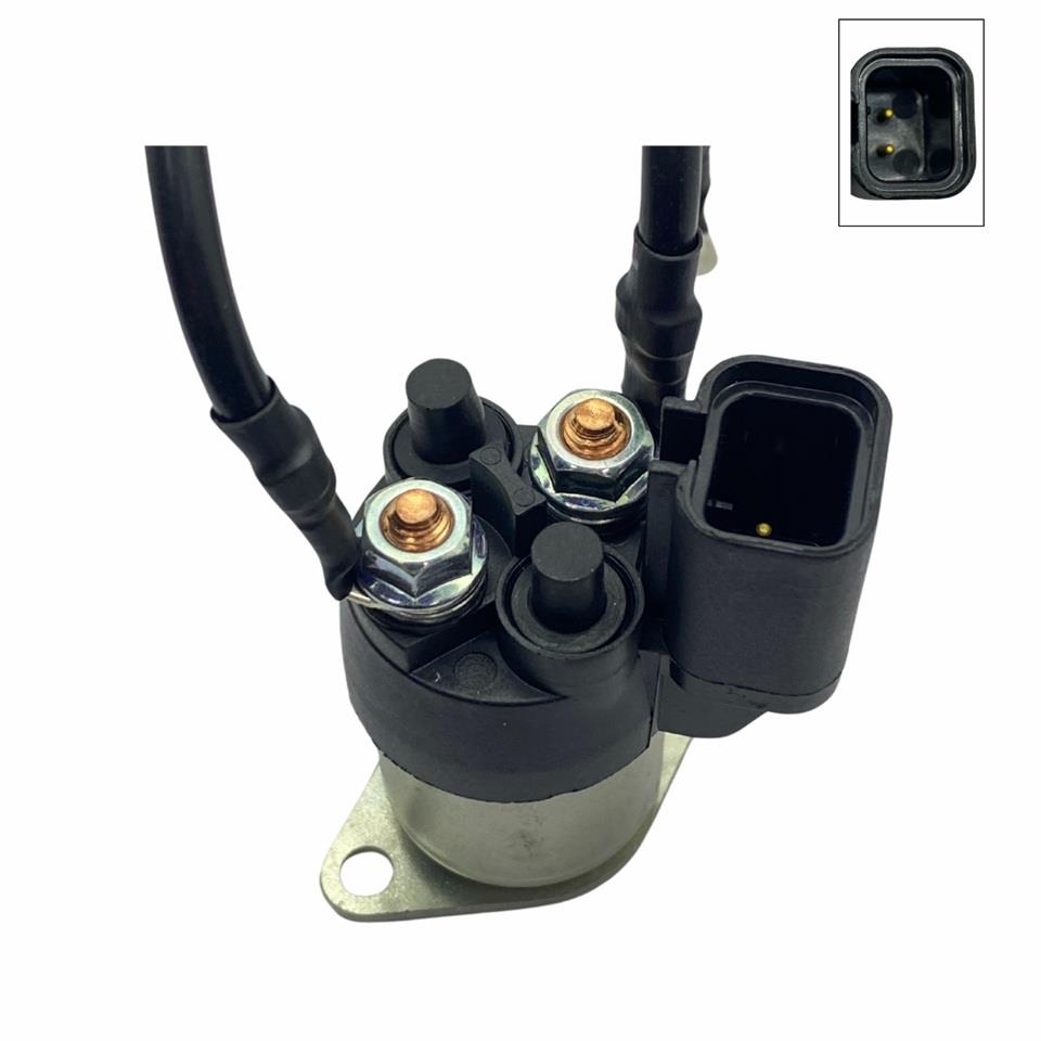 24V MARŞ YARDIMCI ARA OTOMATİK KABLOLU (DÜZ KULAK) (2 FİŞ SOKETLİ) 
