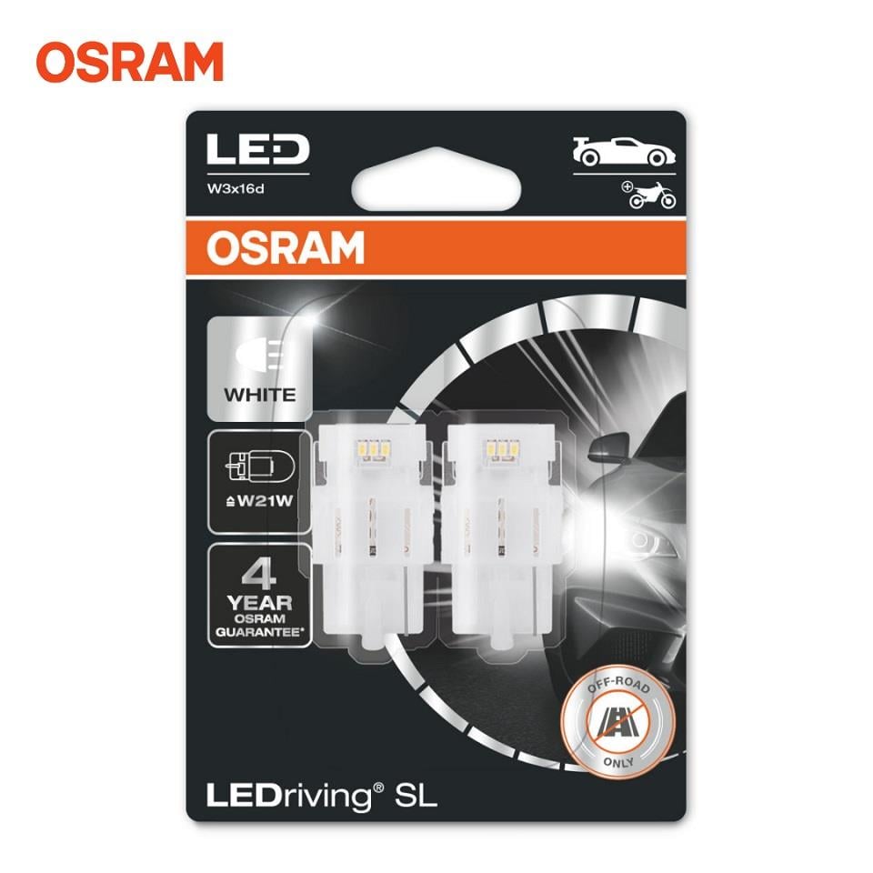 OSRAM 12V 93 AMPUL LED DİPSİZ TEK DUY T20 21W BEYAZ (2 AD)