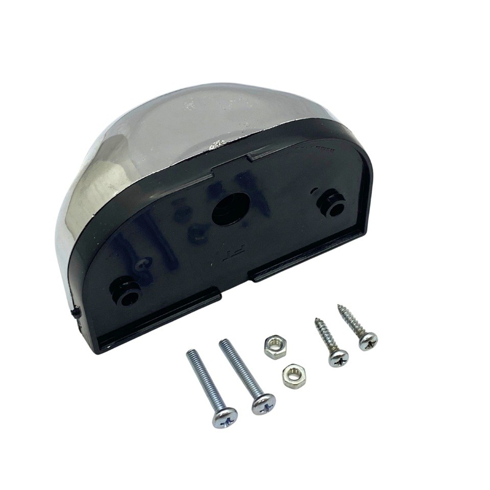 12V-24V PLAKA LAMBASI (6 LEDLİ) (KROM KAPLAMA) (102*54 MM)