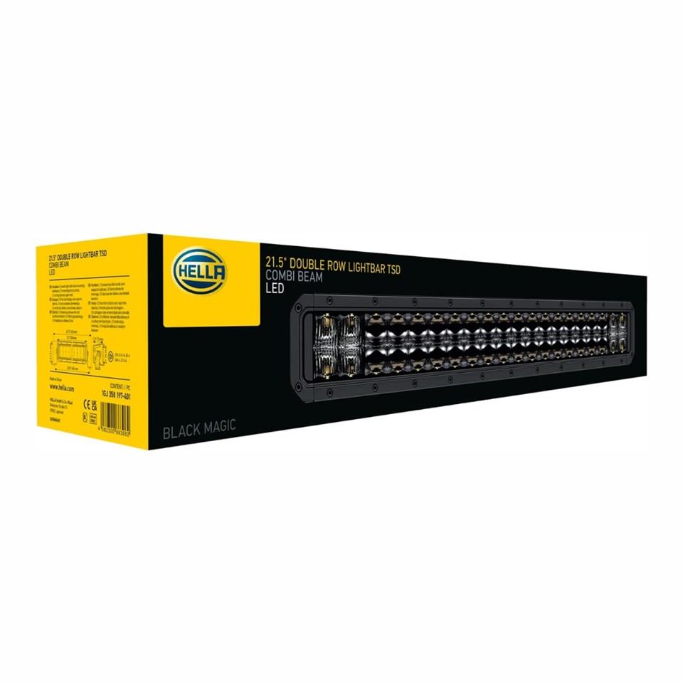 HELLA 10V-30V LED BAR OFF-ROAD ÇİFT SIRA 215W 5700K 11.000 LÜMEN (40 LEDLİ) (558*73*75 MM)