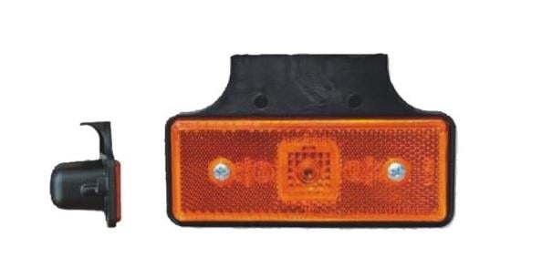 ÇERKEZ 24V YAN SİNYAL LAMBASI DORSE SİDE MARKER SARI (4 LEDLİ)