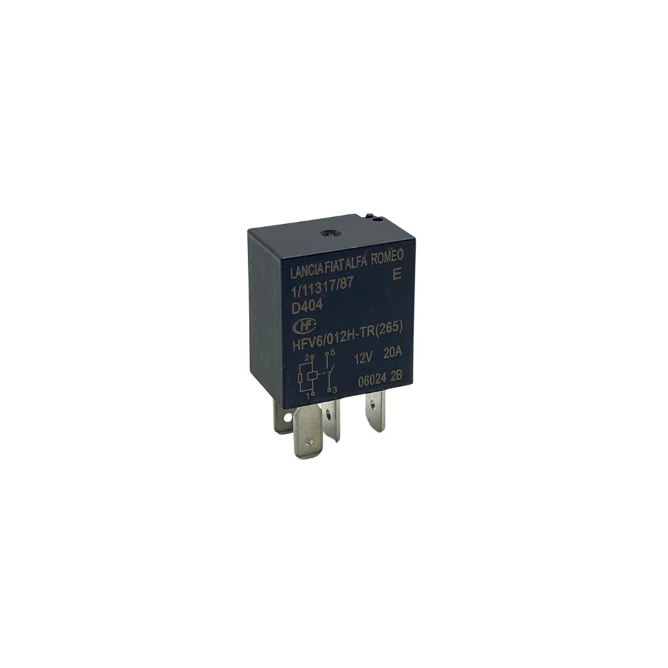 12V RÖLE 4 UÇLU 20 A MİKRO (DİRENÇLİ) (1-2-3-5) OEM