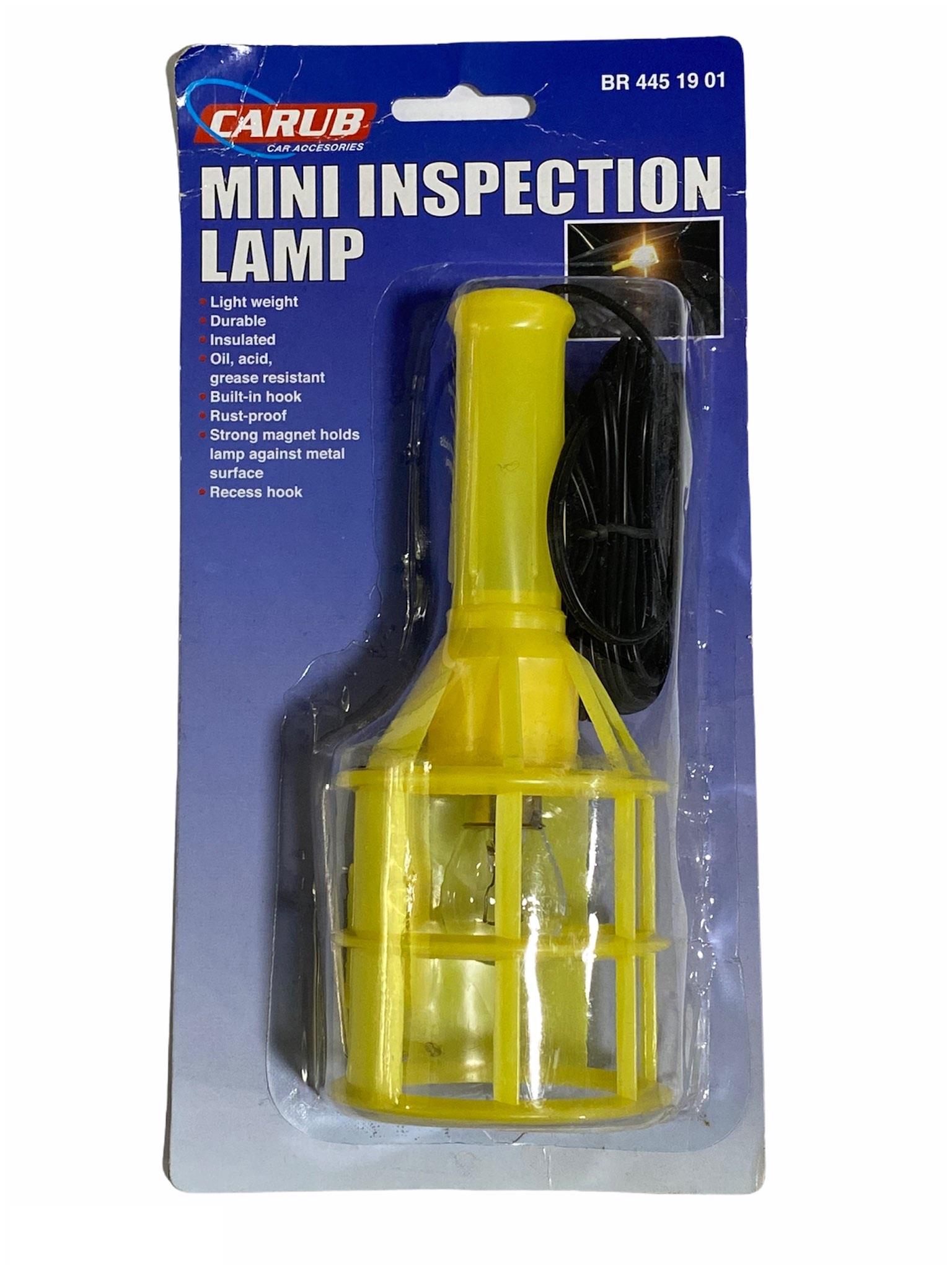 12V SEYYAR LAMBA (ÇAKMAK FİŞLİ) (SARI KAFESLİ)