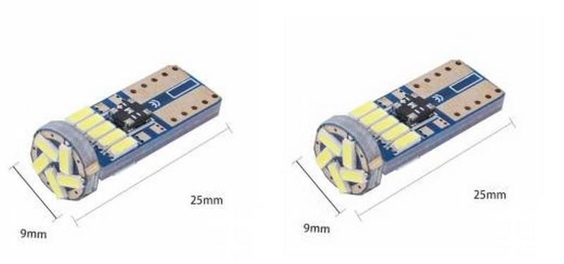 12V DİPSİZ AMPUL T10 (15 LEDLİ) BEYAZ SMD CB (2 AD)