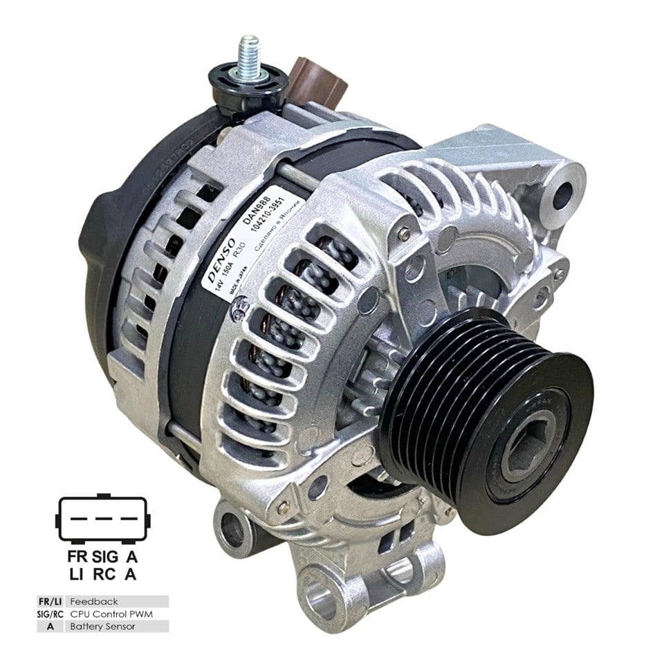 DENSO 12V ALTERNATÖR DİNAMO 150 A (FR-SIG-A) LAND ROVER DISCOVERY/RANGE ROVER SPORT 2005-2013