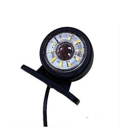 12V-24V TAKOZ LAMBASI DÖNERLİ KIRMIZI-BEYAZ (LEDLİ) (70*60 MM)