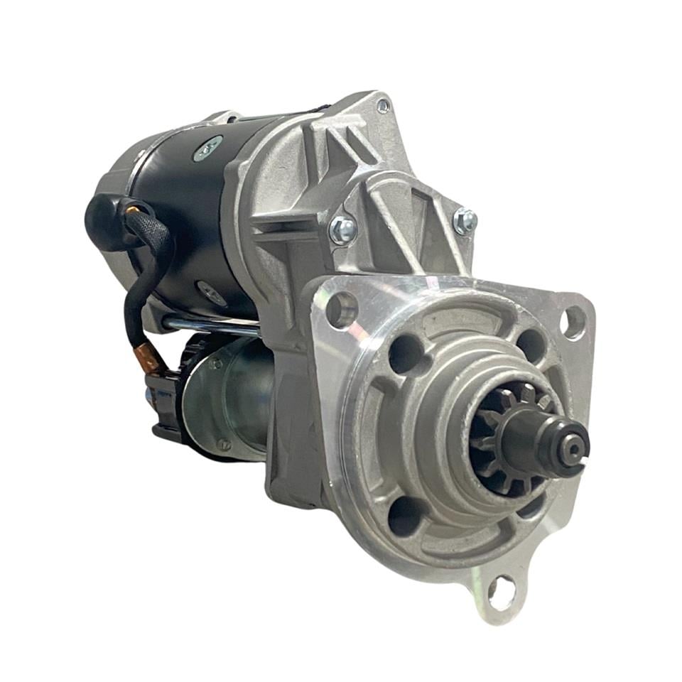 24V MARŞ MOTORU NIKKO TİPİ 11 DİŞ 4.5 KW (3 KULAK) (SOL AÇIK) HITACHI-ISUZU-KOMATSU-SUMITOMO