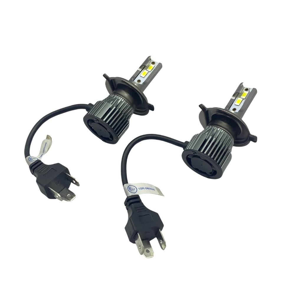 INWELLS 12V-24V H4 CSP LED XENON FAR AMPUL SETİ 6000K 10000 LÜMEN