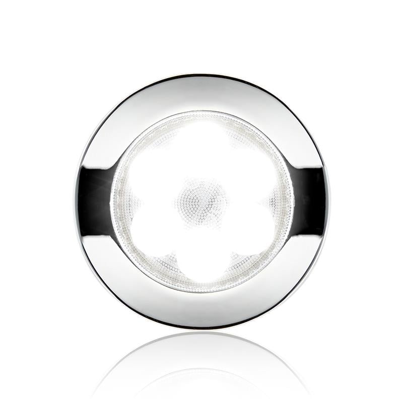 SANEL 12V-24V SPOT TAVAN LAMBA 6 LEDLİ 6500K BEYAZ (SU GEÇİRMEZ) (90 MM) (BUTONSUZ)