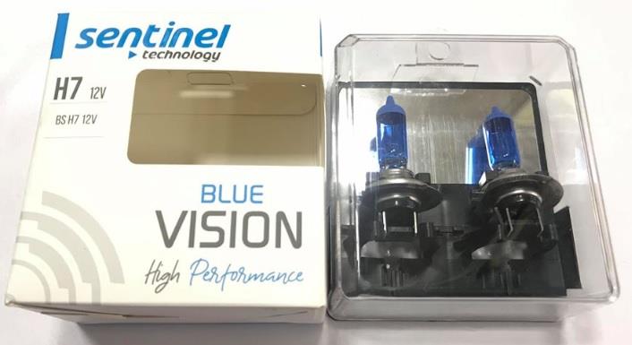 SENTINEL 12V H7 AMPUL 100W SÜPER BEYAZ IŞIK 5000K (2 AD)