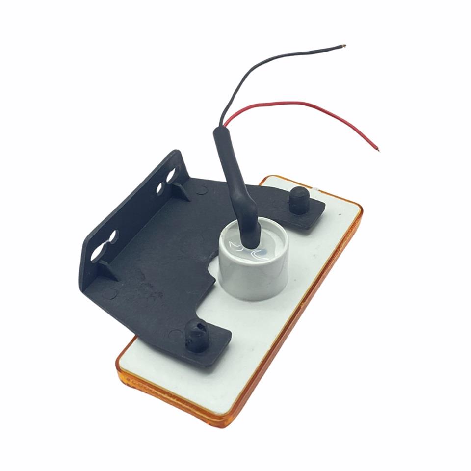 24V YAN SİNYAL LAMBASI DORSE SİDE MARKER SARI (4 LEDLİ)