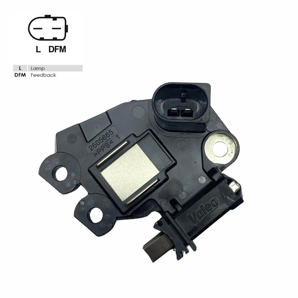 VALEO 12V KÖMÜRLÜ KONJEKTÖR SOKETLİ (L-DFM) MERCEDES-AUDI-SEAT-SKODA-VW
