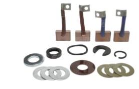 24V MARŞ KÖMÜRÜ BOSCH TİPİ BSX-135/145 + TAMİR TAKIMI (SET) MERCEDES KAMYON 2521