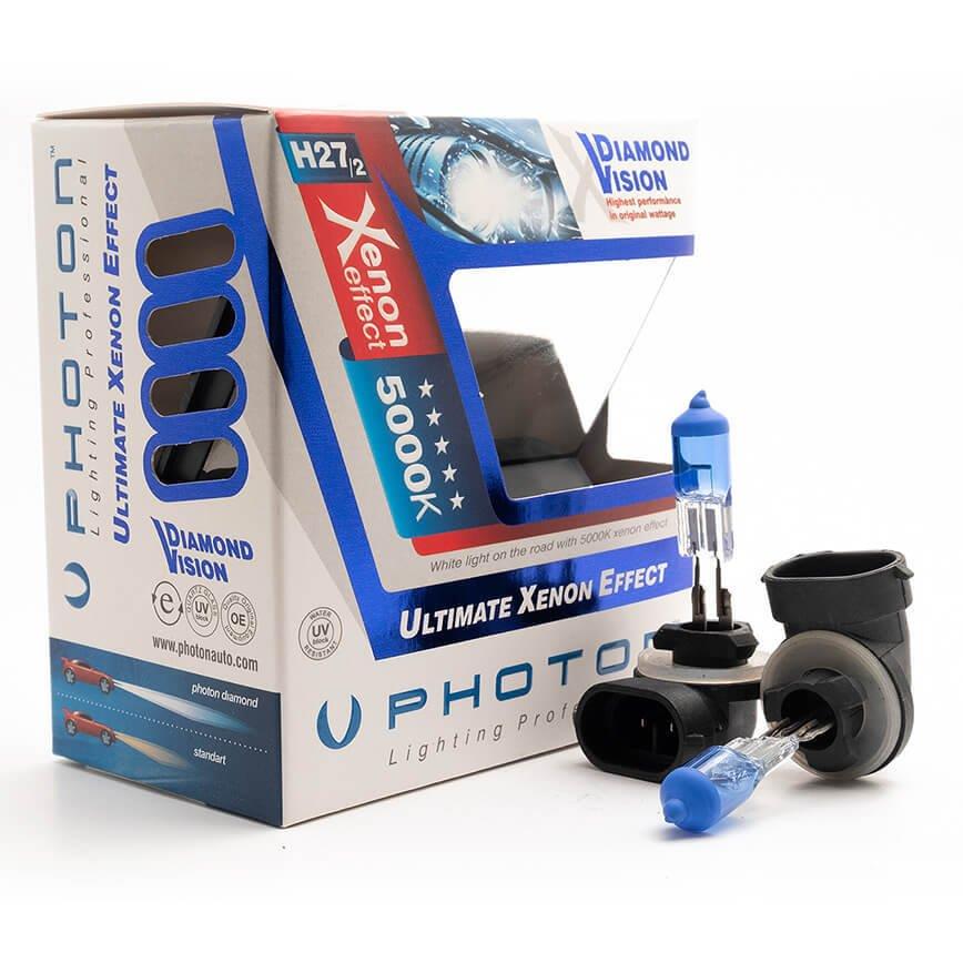 PHOTON 12V H27 AMPUL 27W DIAMOND VISION 5000K (881 L SOKET) (2 AD)
