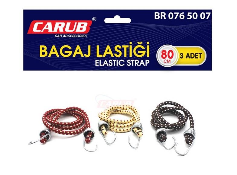 BAGAJ LASTİĞİ (AHTAPOTU) 3'LÜ 80 CM