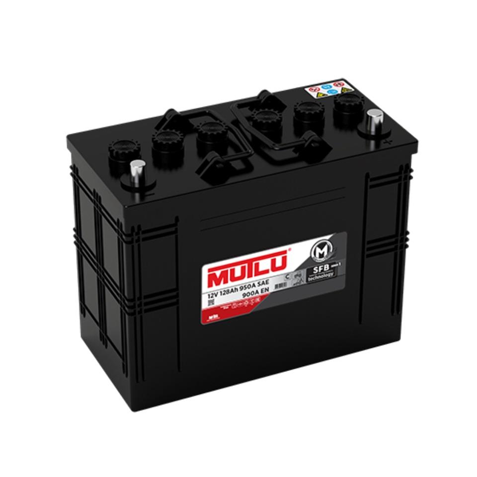 MUTLU 12V 128 AH AKÜ SFB 900 A (EN) HD (AĞIR HİZMET) (344*173*290)