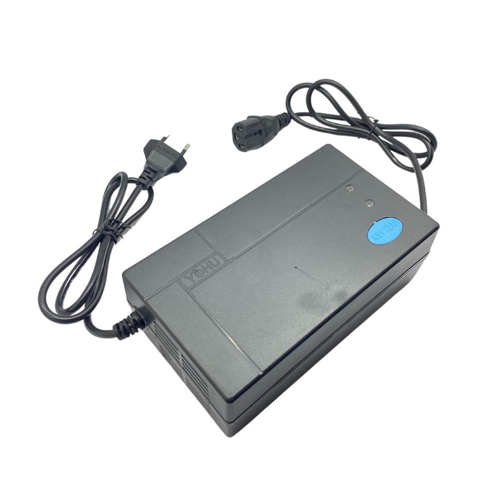 48V ELEKTRİKLİ BİSİKLET ŞARJ REDRESÖRÜ (AKÜ ŞARJ CİHAZI) OTOMATİK 2 A