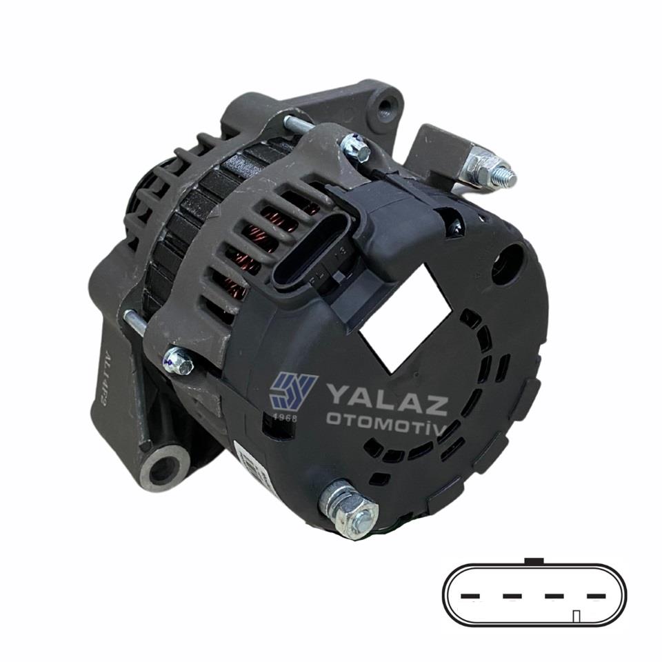 12V ALTERNATÖR DİNAMO DELCO TİPİ 95 A (S-I-L-P) (4-FİŞ SOKETLİ) 9SI