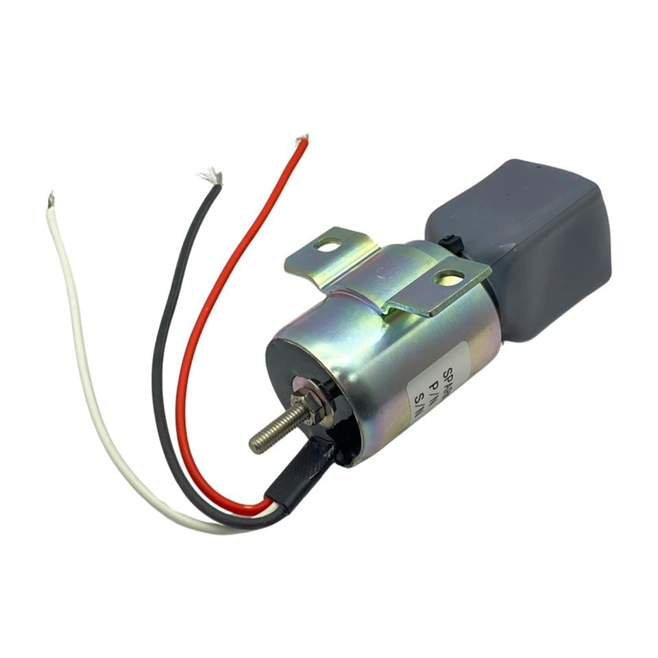12V STOP SELENOİDİ AYAKLI (TERS) MITSUBISHI-SUPERSTAR-VOLVO-WOODWARD