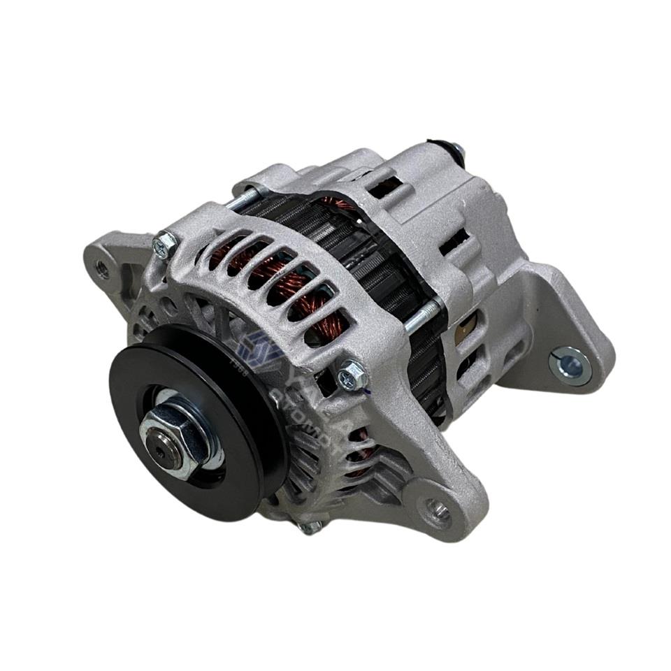 12V ALTERNATÖR DİNAMO MITSUBISHI TİPİ 40 A CLARK-HYSTER-NISSAN-SUMITOMO-SUZUKI ALTO-TCM-YALE