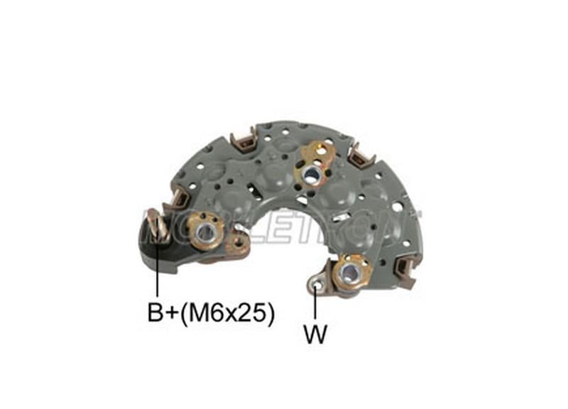 DİYOT TABLASI  NIPPON DENSO TİPİ (M6 DİK CIVATA) (113 MM)