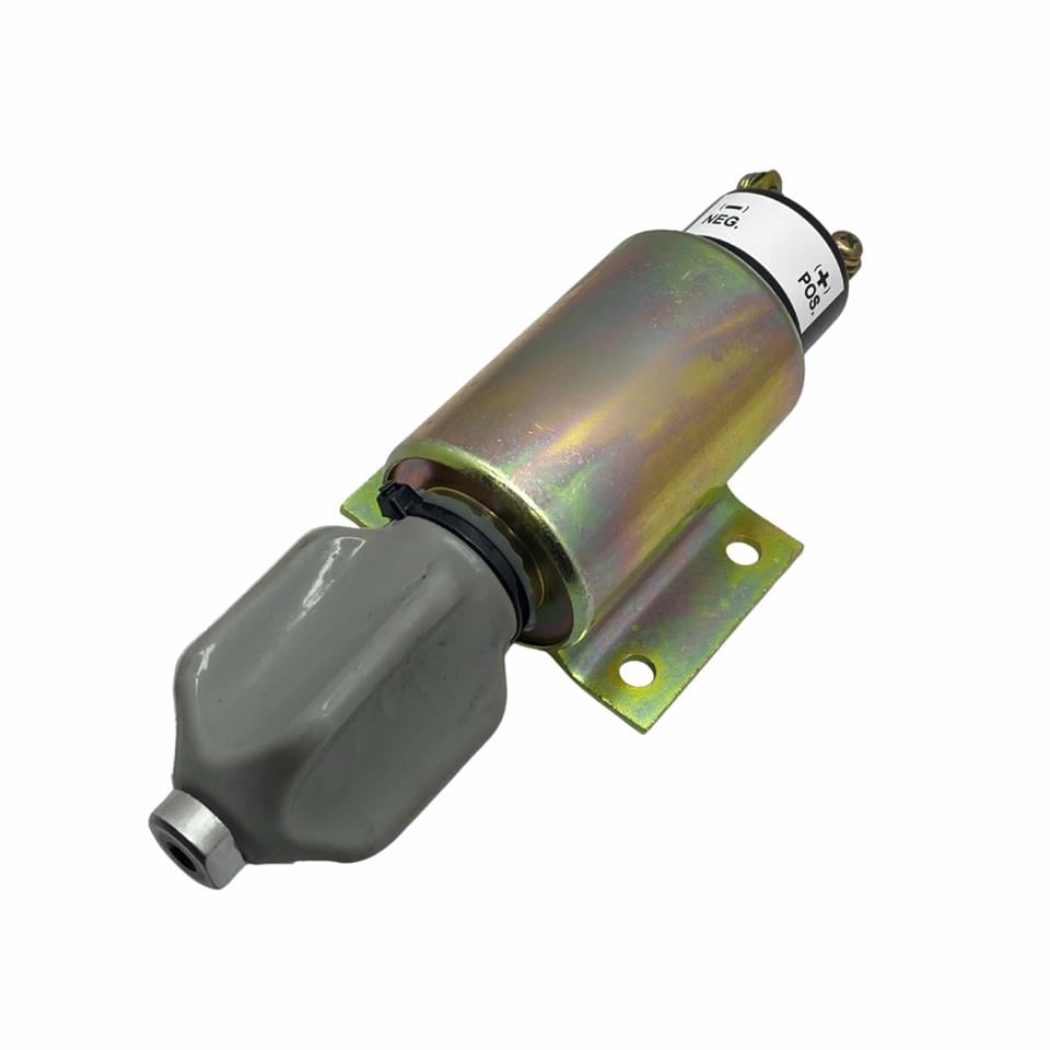 12V STOP SELENOİDİ AYAKLI (PLATİNLİ) CUMMINS