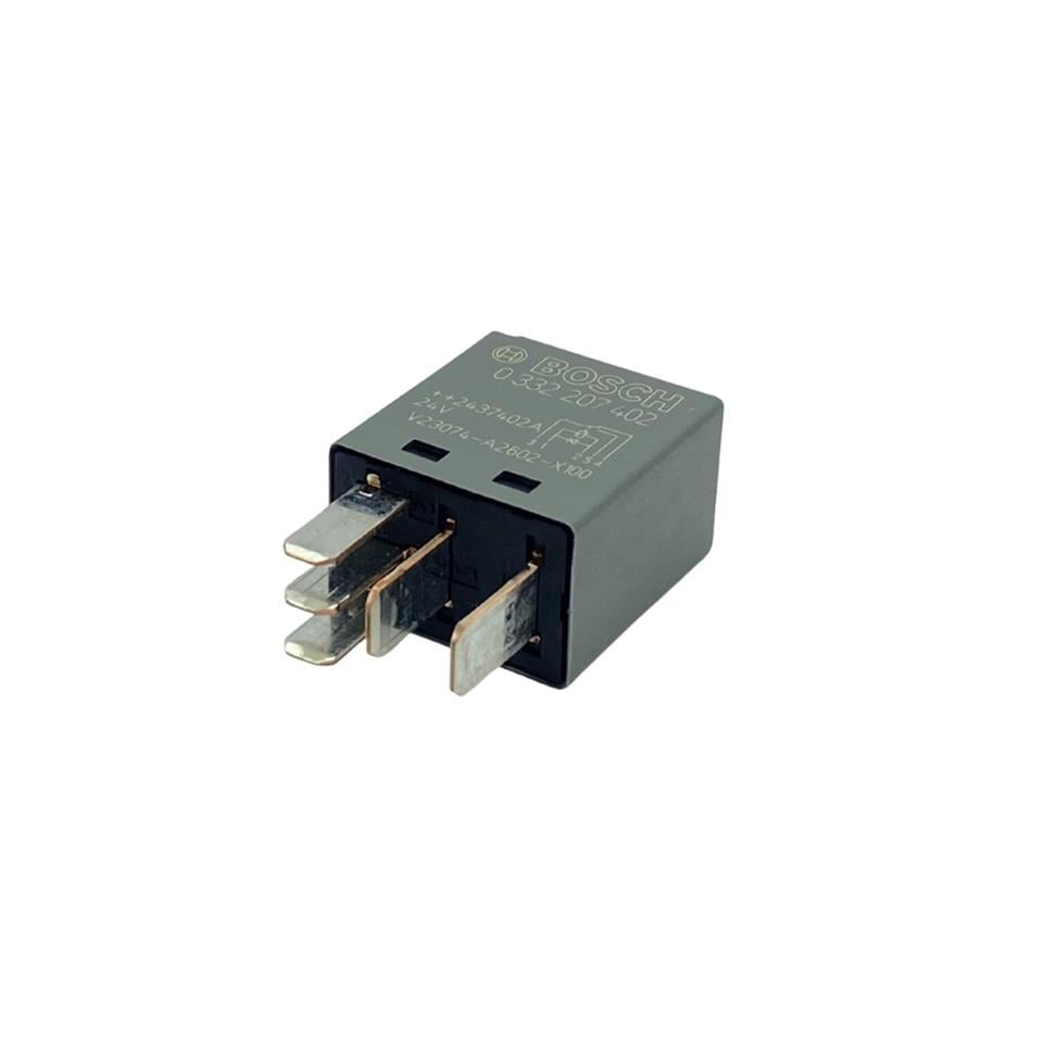 BOSCH 24V RÖLE 5 UÇLU 10/5 A MİKRO (ÇİFT PLATİN) (DİYOTLU) (1-2-3-4-5) PORTUGAL