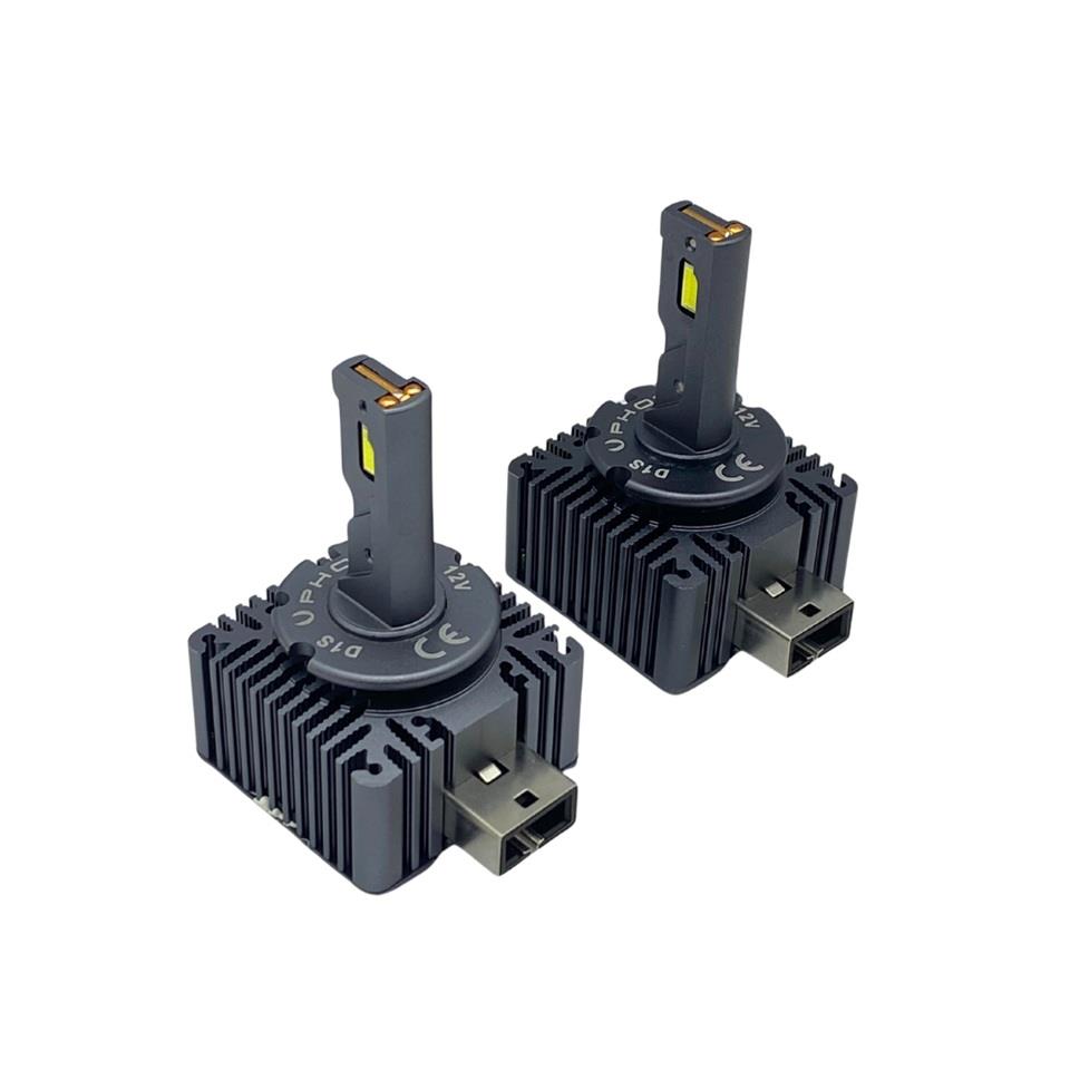 PHOTON 12V D1S/D1R CSP LED XENON FAR AMPUL SETİ 6000K 12000 LÜMEN 