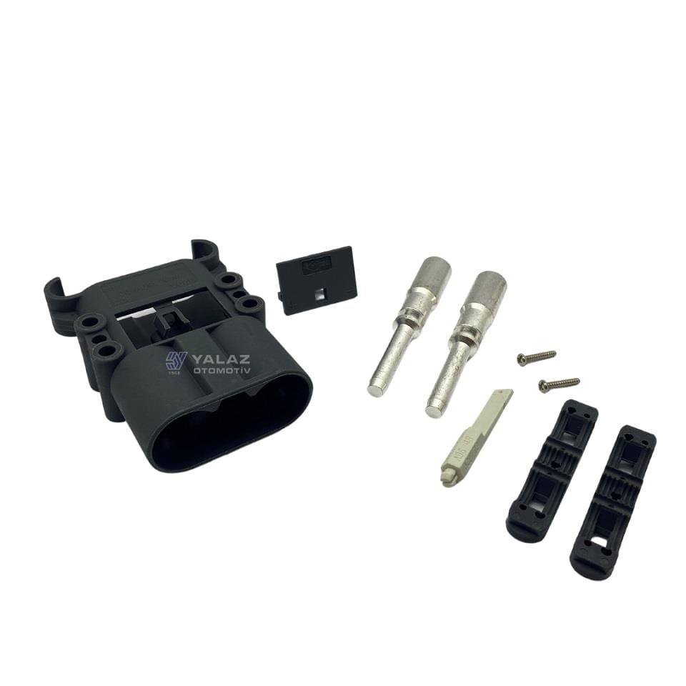 ELEKTRİKLİ FORKLİFT AKÜ SOKETİ 320 A 95 MM (ERKEK BÜYÜK)