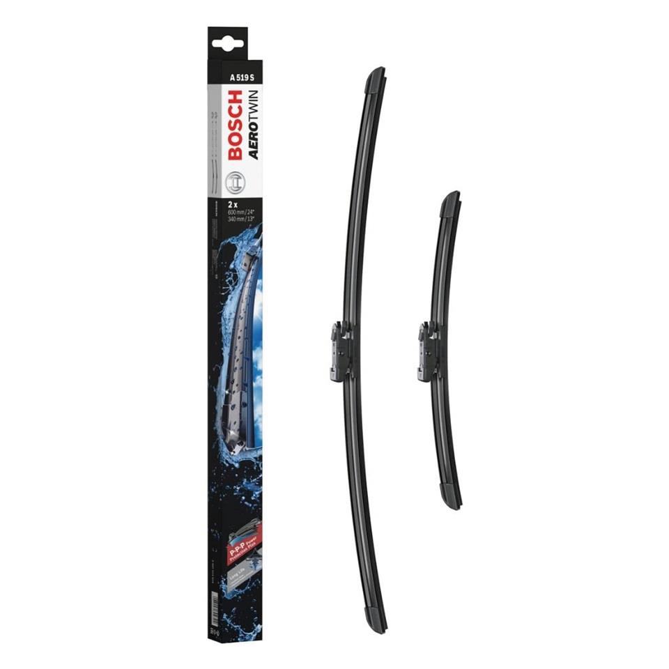 BOSCH SİLECEK SÜPÜRGESİ 600/340 MM AEROTWIN (A519S) NISSAN JUKE 2010-2019 