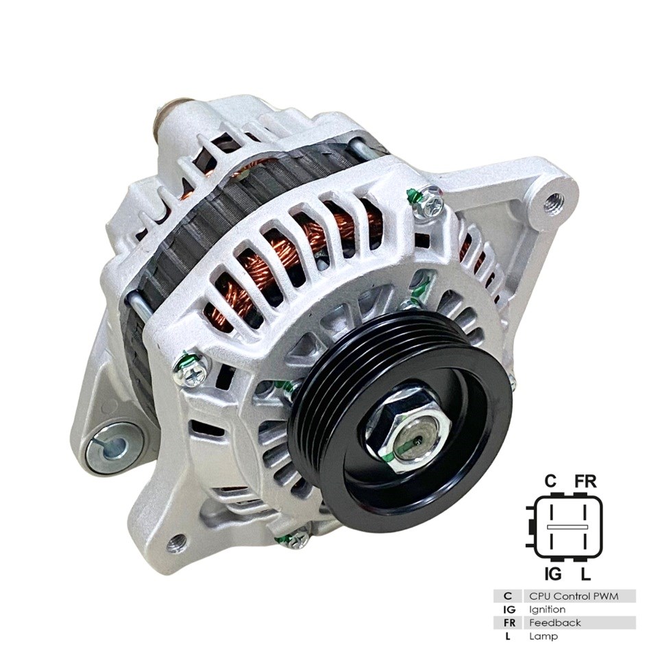 12V ALTERNATÖR DİNAMO 80 A (C-IG-FR-L) (4 FİŞ) HONDA CITY/CIVIC/JAZZ