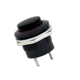 BUTON PLS (2 FİŞLİ) (16 MM) SİYAH