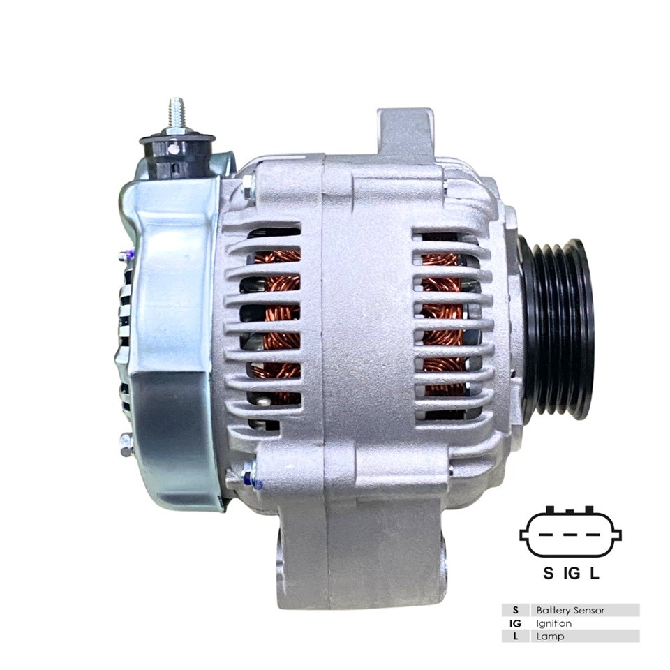 12V ALTERNATÖR DİNAMO 70 A (3 FİŞ OVAL SOKET) (S-IG-L) TOYOTA COROLLA 1.3/1.6 1992-1999