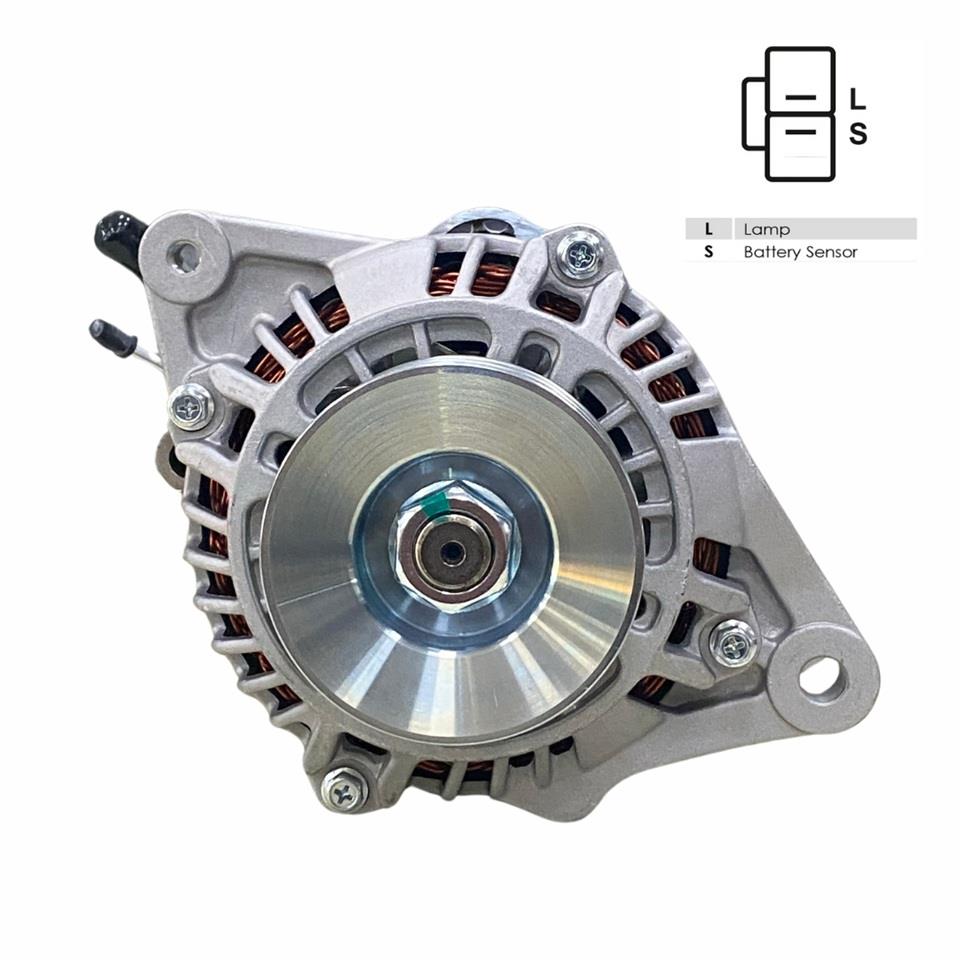 WUTSE 12V ALTERNATÖR DİNAMO 65 A VAKUMLU (L-S) (10 MM SAPLAMA) HYUNDAI H100-MITSUBISHI L200/L300