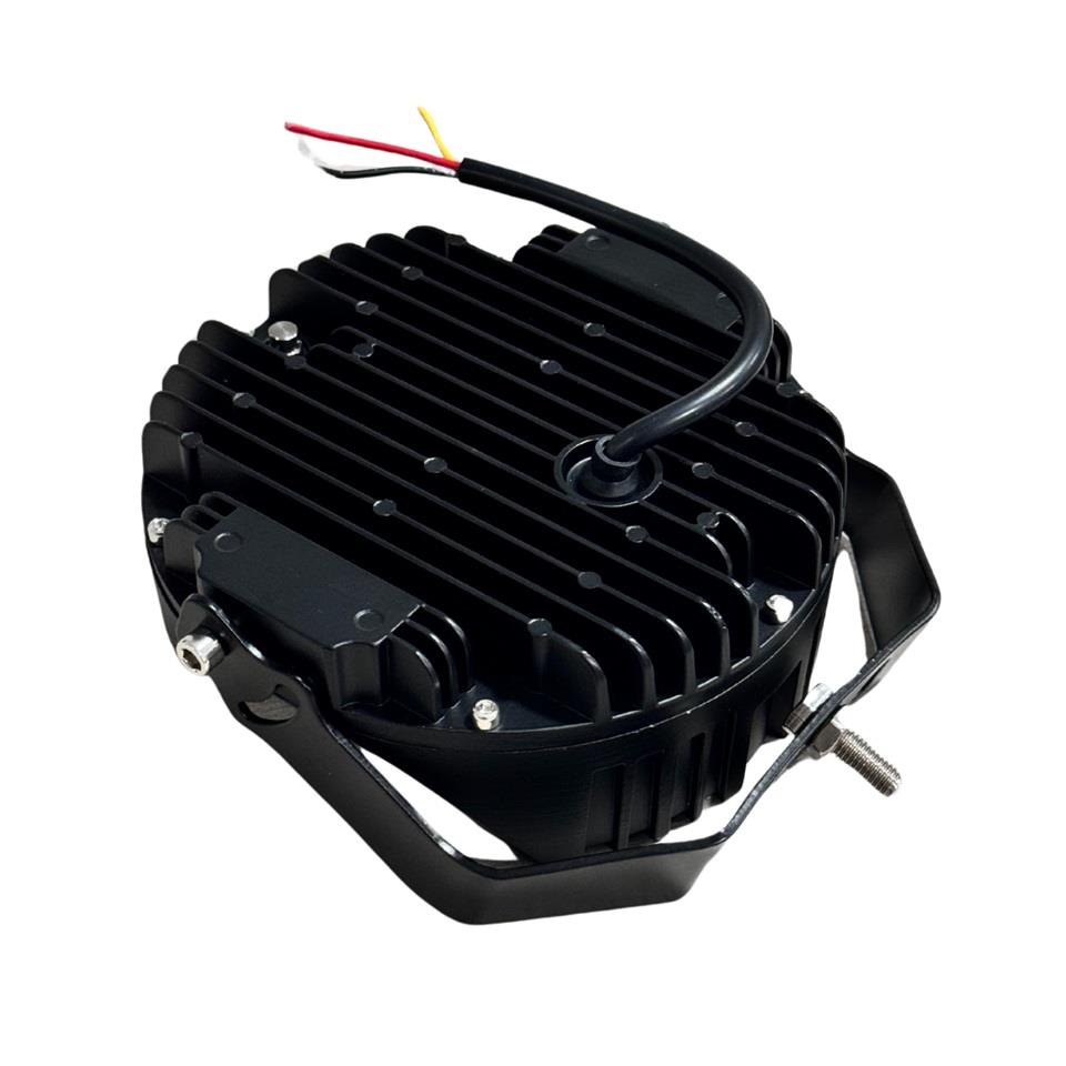 9V-32V LED LAMBA OFF-ROAD (9 LEDLİ) BEYAZ (YUVARLAK) (163*167 MM)