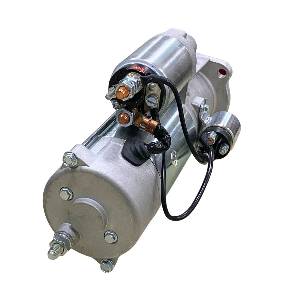 24V MARŞ MOTORU ISKRA TİPİ 10 DİŞ 5.5 KW CATERPILLAR SİLİNDİR