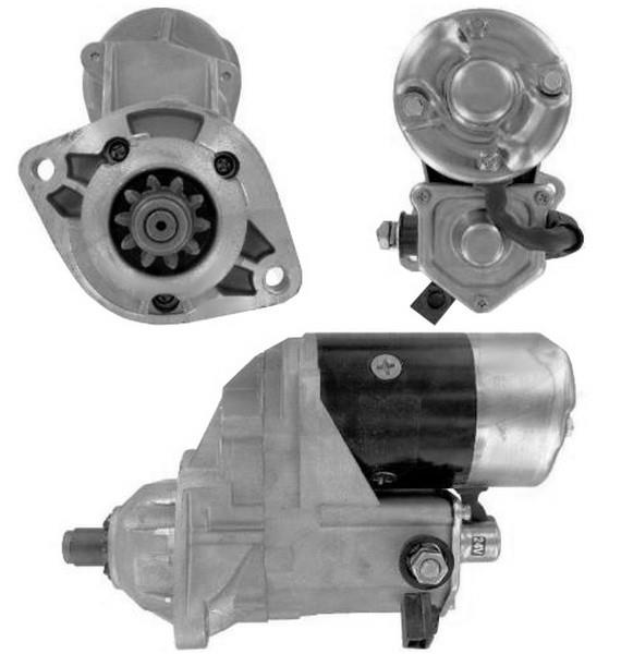 24V MARŞ MOTORU NIPPON DENSO TİPİ 10 DİŞ 4.5 KW (2 KULAK) KOMATSU-HYUNDAI-HYSTER İŞ MAKİNASI