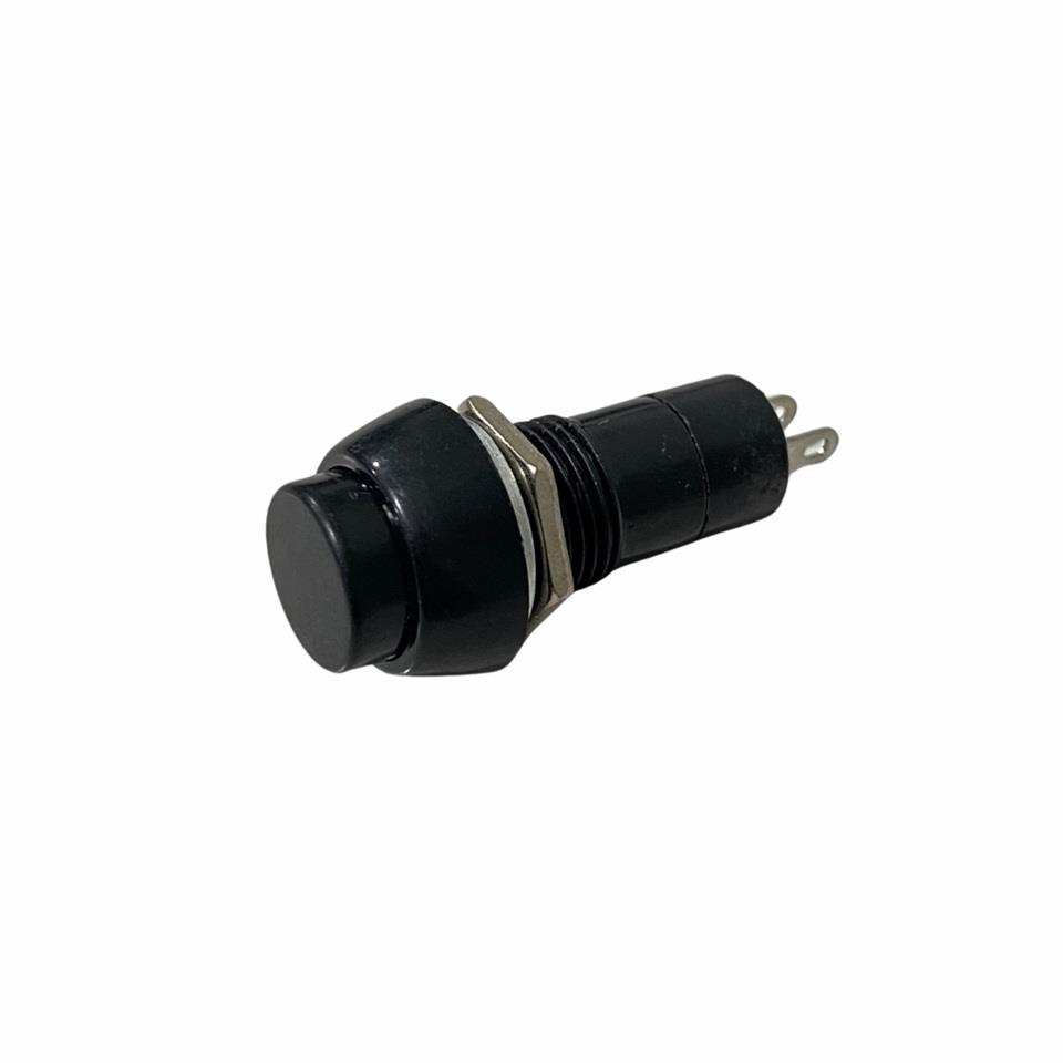 MİNİ BUTON PLS YAYLI (12 MM) SIYAH