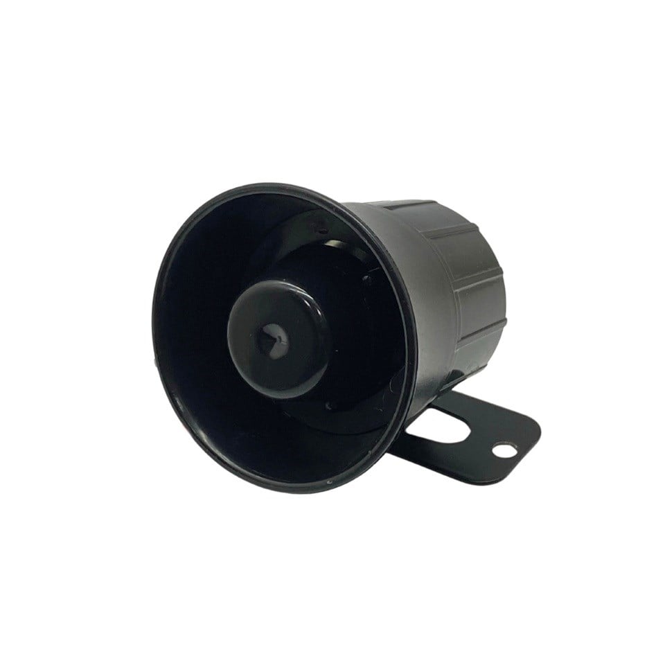 12V ELECTRONIC ALARM SİRENİ TEK SESLİ 20W