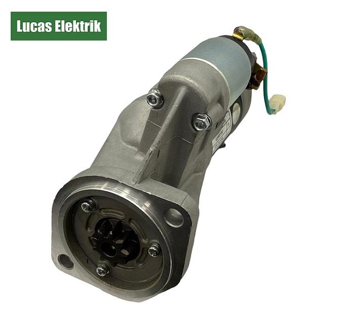 LUCAS 12V MARŞ MOTORU HITACHI TİPİ 9 DİŞ 2.3 KW HELI-HYSTER-ISUZU-KOMATSU-PEUGEOT J9 PREMIER-TAILIFT