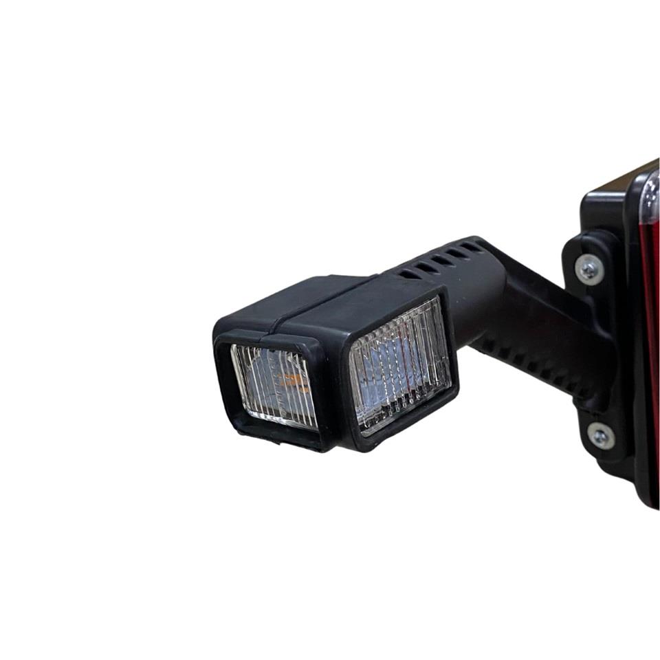 12V-24V STOP LAMBASI (ORTA ŞERİT LED+LED BOYNUZLU) (SOKETLİ) EUROPOINT III DORSE SOL