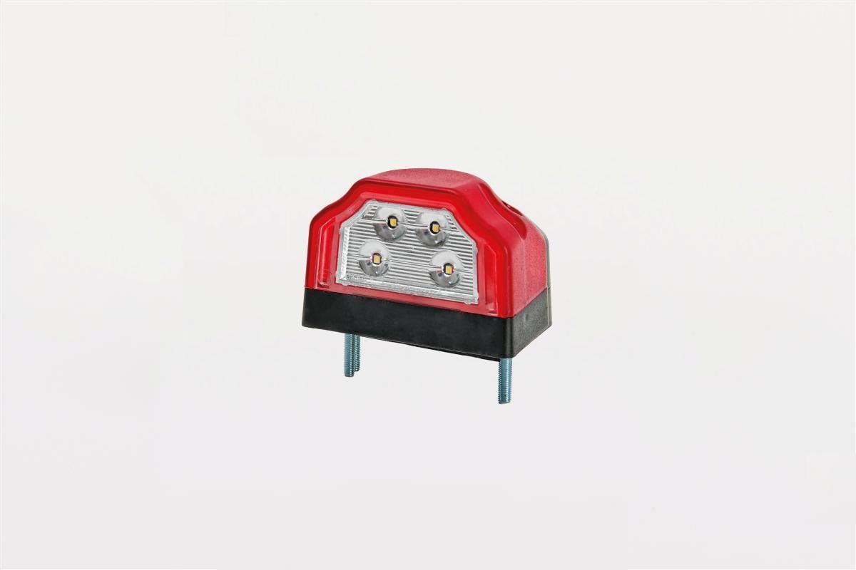 FRISTOM 12V-24V PLAKA-POZİSYON LAMBASI 4 LEDLİ (KIRMIZI) E9