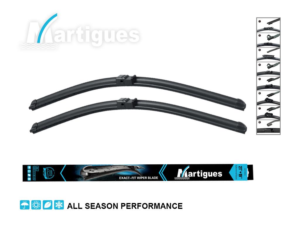 SİLECEK SÜPÜRGESİ 550/450 MM AEROTWIN OPEL ASTRA H 2004-2010-MERCEDES GLK 2008-2014 