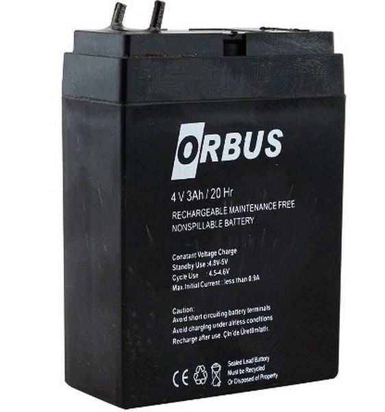 ORBUS 4V 3 AH AKÜ KURU TİP LEHİMLİ (28*59*81)