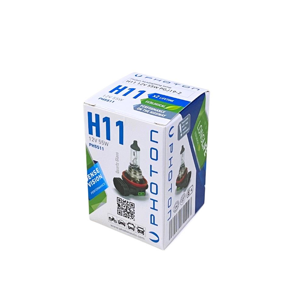 PHOTON 12V H11 AMPUL 55W LONG LIFE