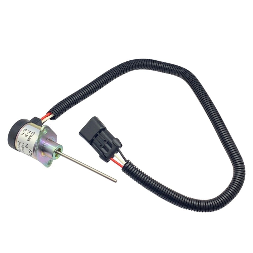 12V STOP SELENOİDİ KULAKLI CARRIER-YANMAR MOTOR-WOODWARD